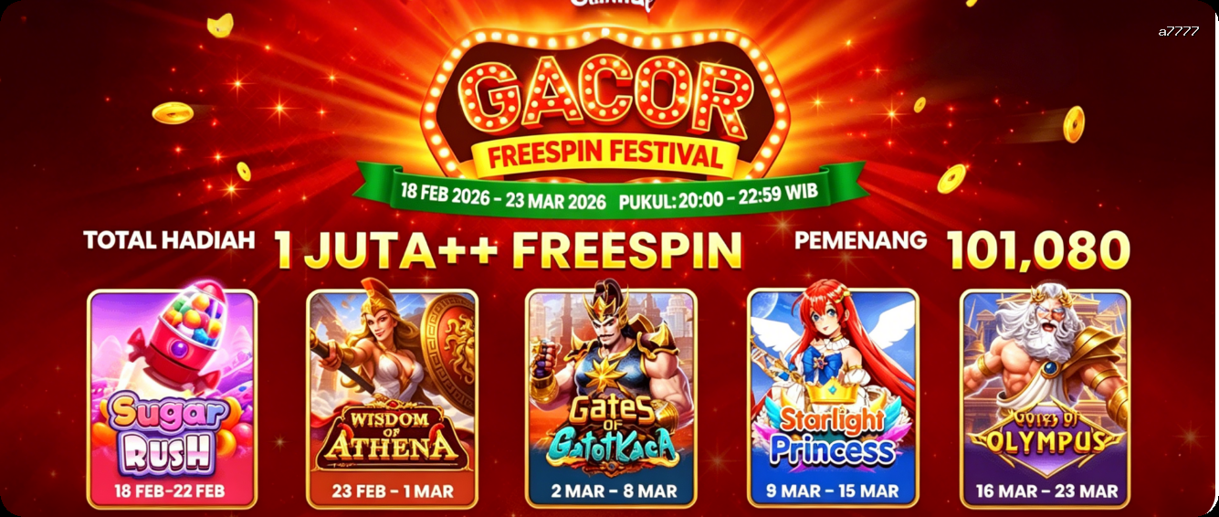 Login a7777 Sekarang Bonus Melimpah